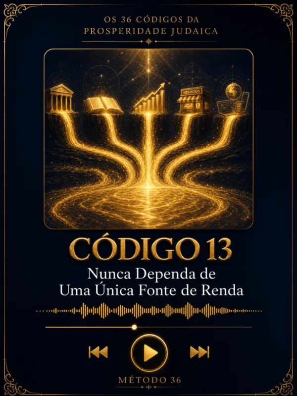 Código 13 — Nunca Dependa de Uma Única Fonte de Renda