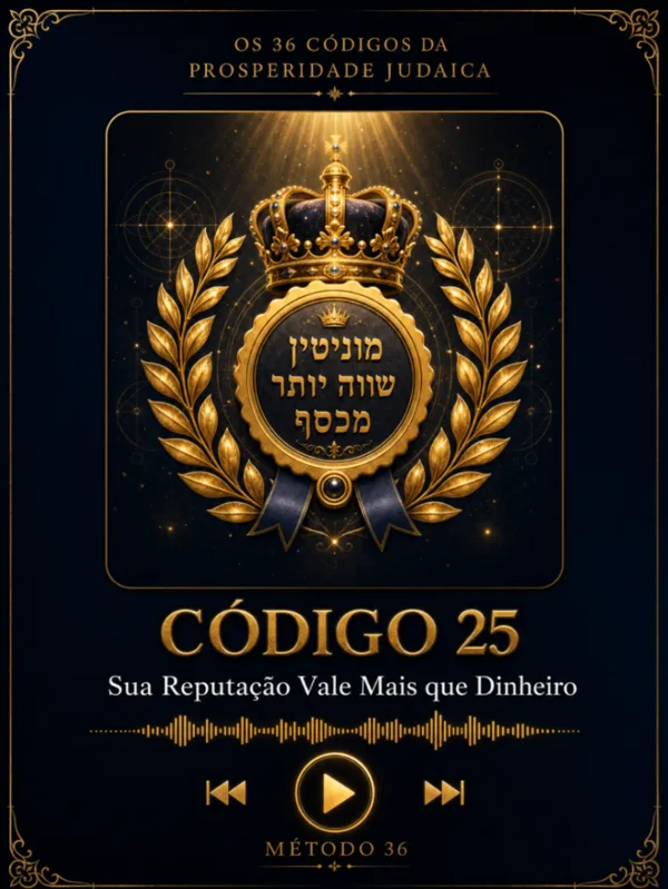 Código 25 — Sua Reputação Vale Mais que Dinheiro